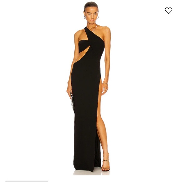 Monot One Shoulder Cutout Gown US Size 10 - Picture 1 of 14